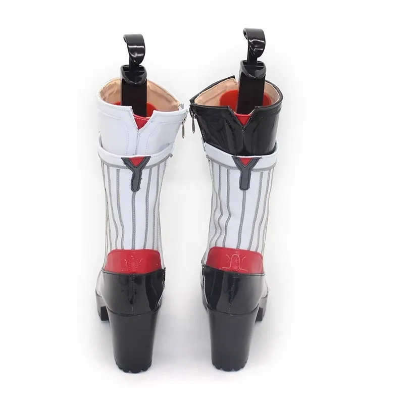 Zapatos de Cosplay Zenless Zone Zero Yixuan, botas Yixuan bonitas para mujer, zapatos de fiesta de cuero PU suave para Halloween, accesorios de tacón alto, regalos de vacaciones