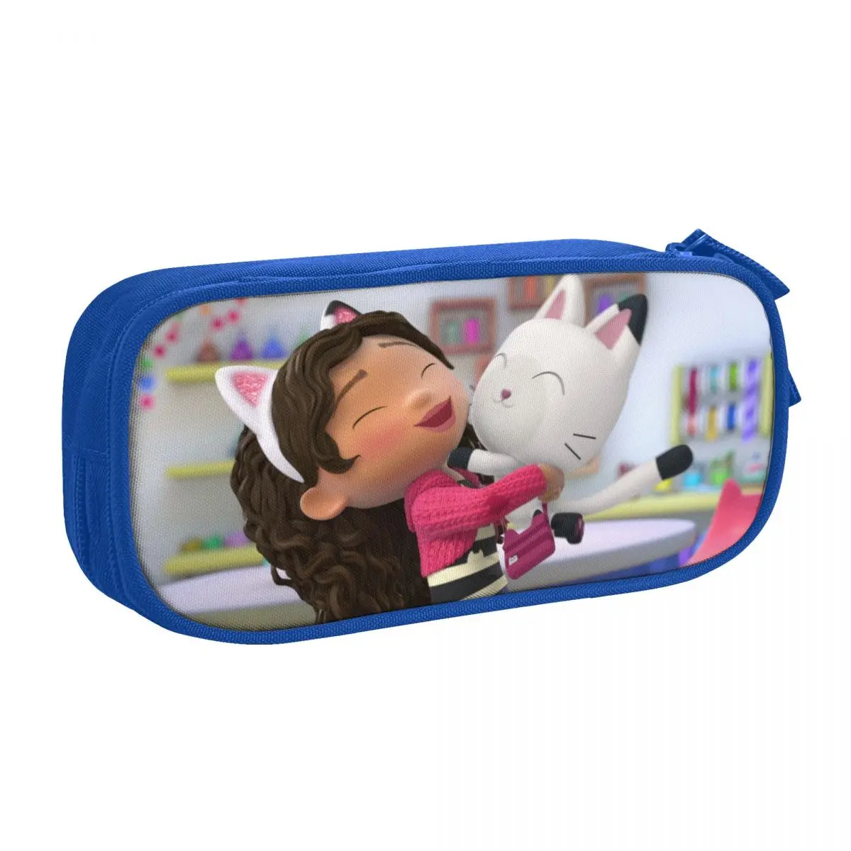 

Classic Gabby Dollhouse Cat Pencil Cases Pencil Box Pen Box Kids Large Storage Bag School Supplies Cosmetic Stationery