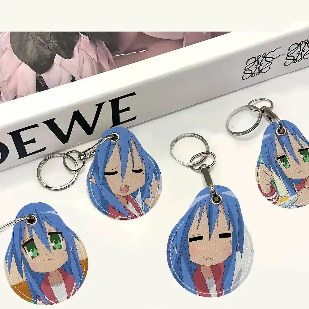 

Cute Anime Lucky Star Animation new cute ashionable simple portable sensor access card protective cover for men and women