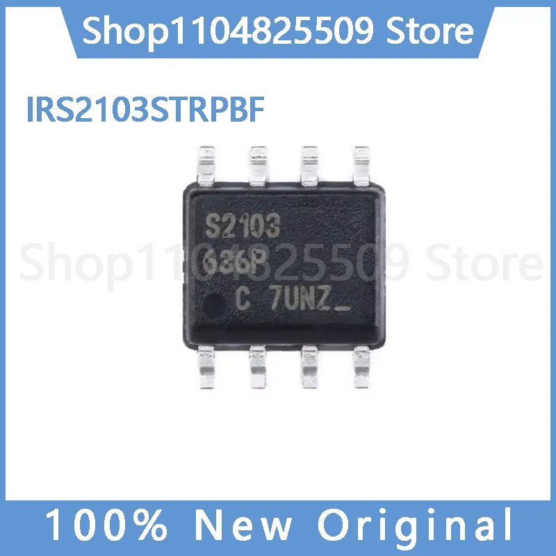 (5~30pcs) pcs 100% Original New IRS2103STRPBF SOIC-8 600V Half-Bridge Gate Driver IC Chip