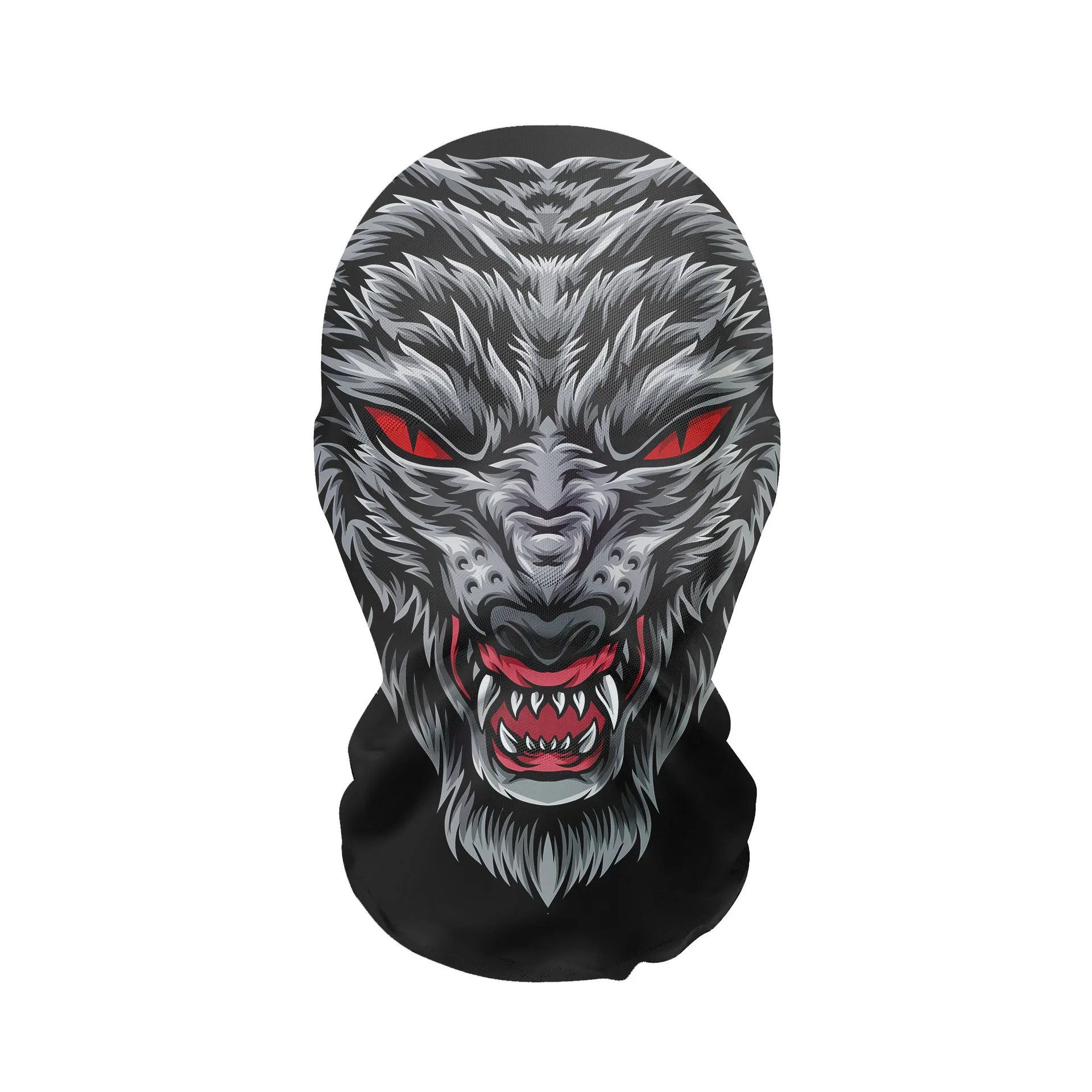Halloween Headgear Skull Full Face Mask Mesh Balaclava For Men Women Breathable Full Face Cap Funny Party Headwear