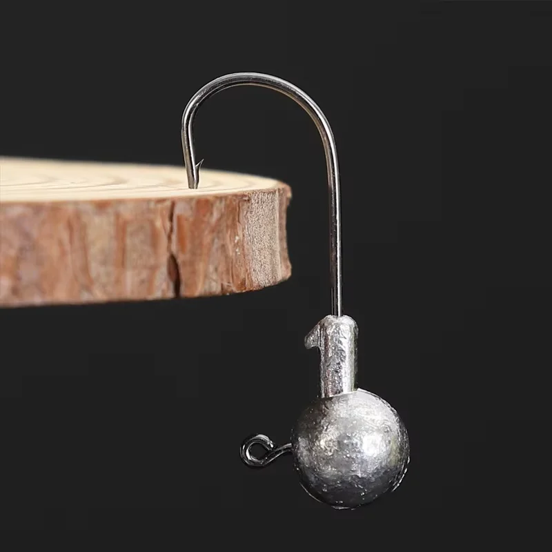 Anzuelos Jig Head con plomo y vinilo afilados para trucha, carpa - imagen 4