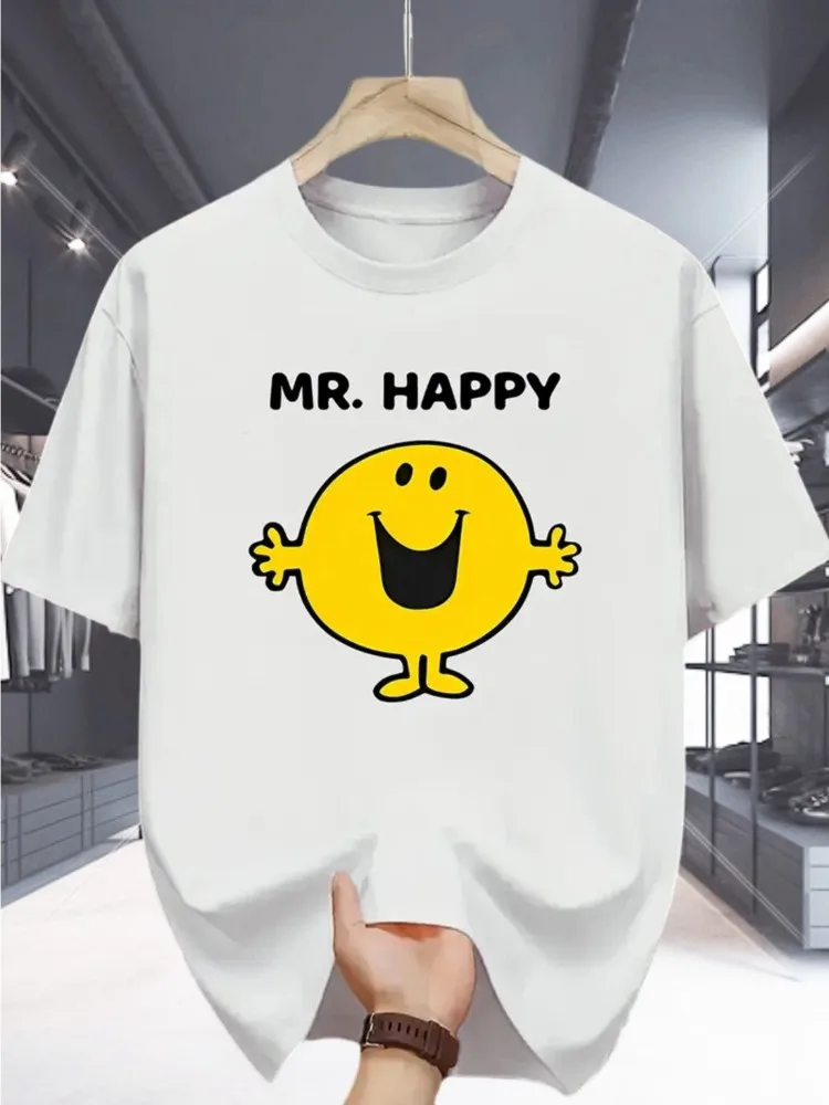 

Cute printed pattern T-shirt for women's round neck short sleeved fashion women's T-shirt suitable for all seasons