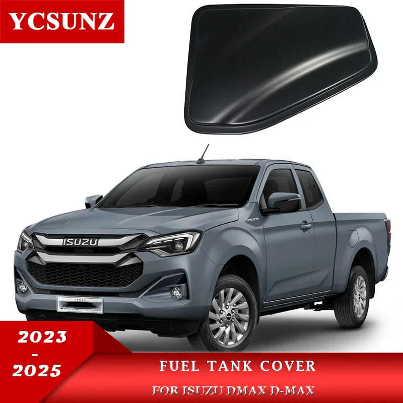 ABS Gas Tank Cover Accessories For Isuzu DMAX D-MAX 2023 2024 2025 Car Exterior Part Pickup trucks Ycsunz