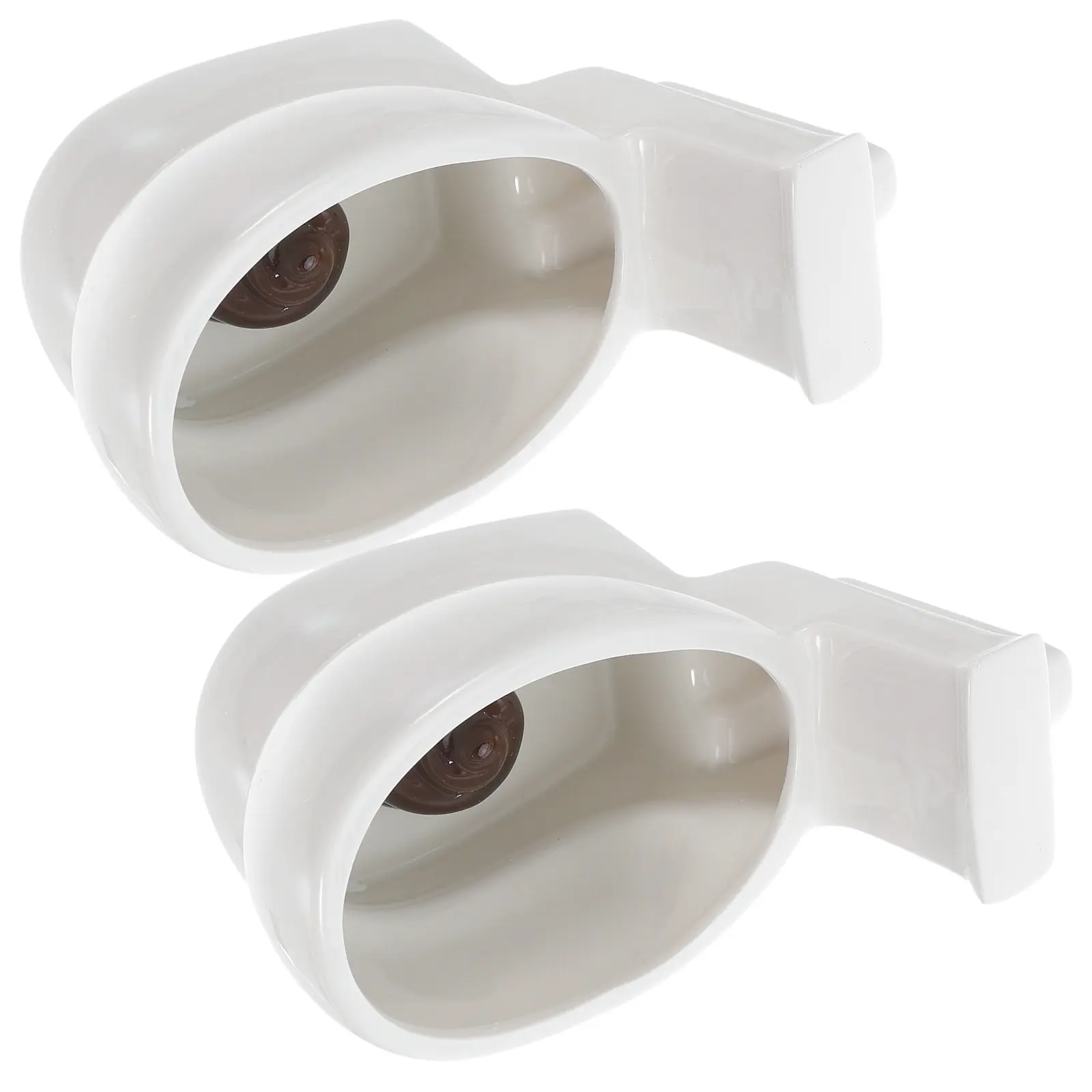 2Pcs Ceramic Novelty Toilet Mug Coffee Cup 360Ml Funny Gift Candy Dish Party Favor Creative Dirty Coffee Mugs for Adults
