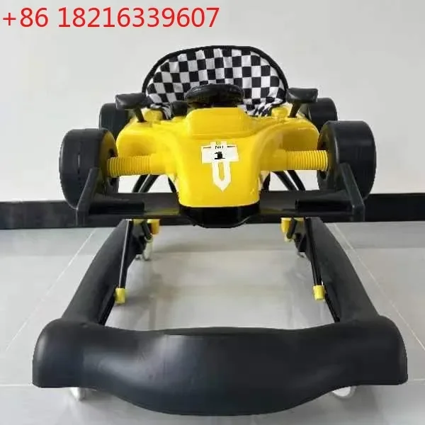 Baby walker, boys and girls anti-0 legs multi-functional learning to walk, sitting and pushing dual-purpose anti-rollover