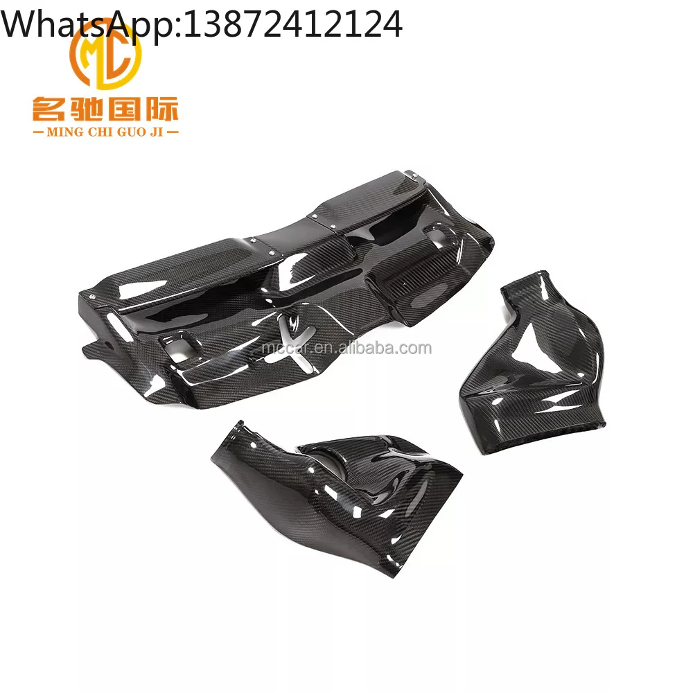 

Black Light Carbon Fiber W204 C63 Cold Air Intakes System for Mercedes Benz W204 C63 Amg Car Bumpers Air Intakes