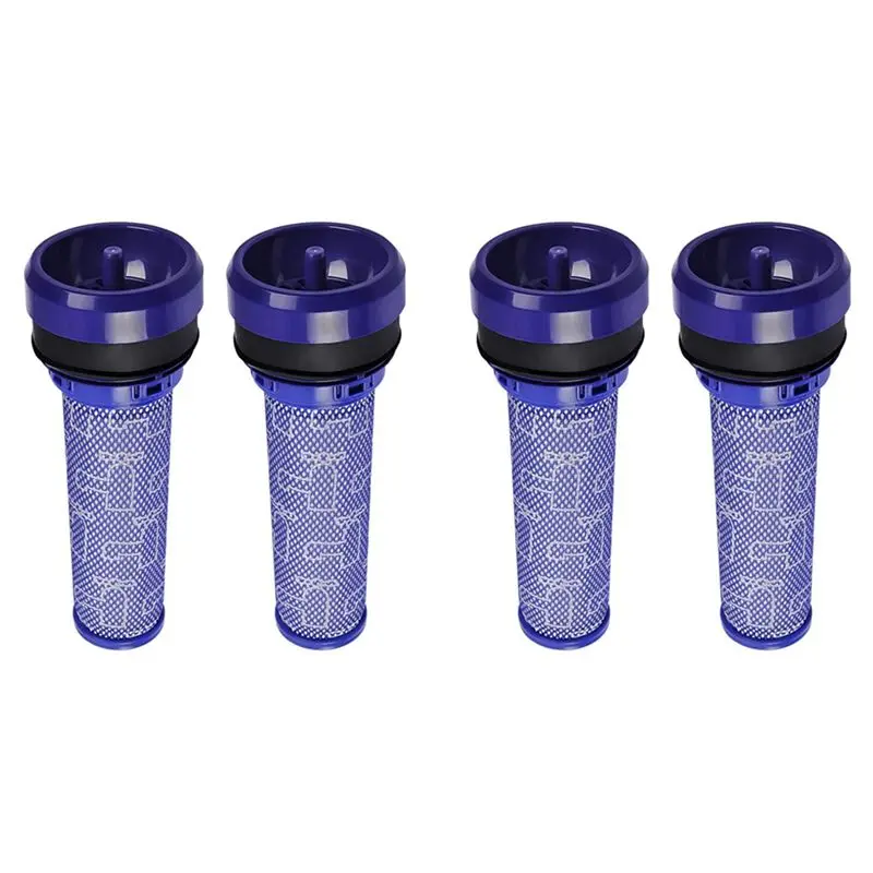 4 фильтра для пылесосов Dyson DC37, DC33C, DC39, DC28C, DC53, предварительный фильтр, фильтр перед двигателем, A62X