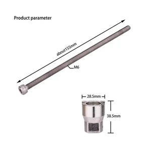 Hochfestes Fahrrad -Freehub -Entferner, Cube -Körper -Installateur, Schlitzhöhle, Reparaturwerkzeug, Mango, Blütentrommel, Entfernung 12 Hauptverkaufsfreehub -Entferner - №9