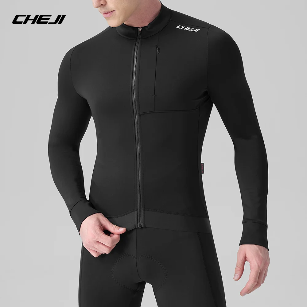 

Зимняя велосипедная одежда из флиса Cheji, теплое высококачественное велосипедное снаряжение для холодной погоды