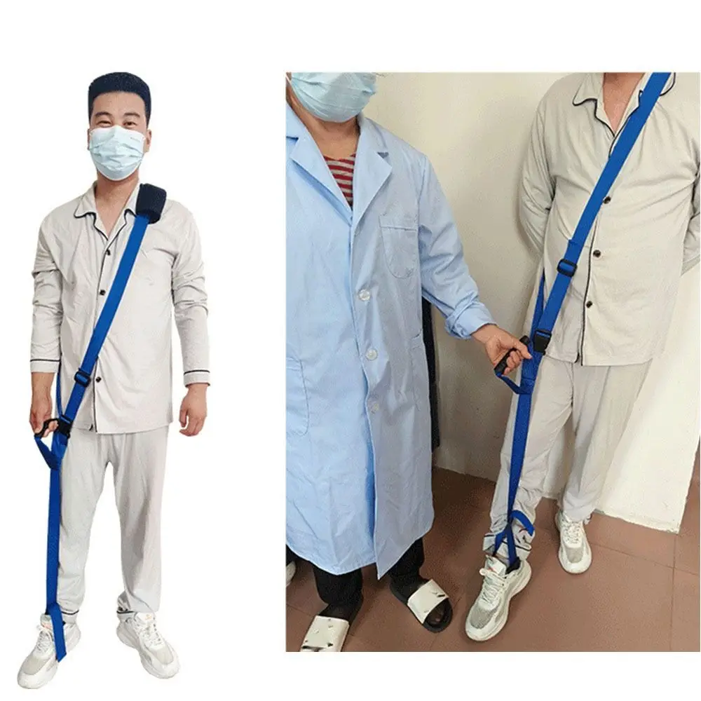

Adult Training Walking Lift Brace Leg Foot Dragging Assist Walking Lifting Rope Postoperative Walking Assistant Lift Belt