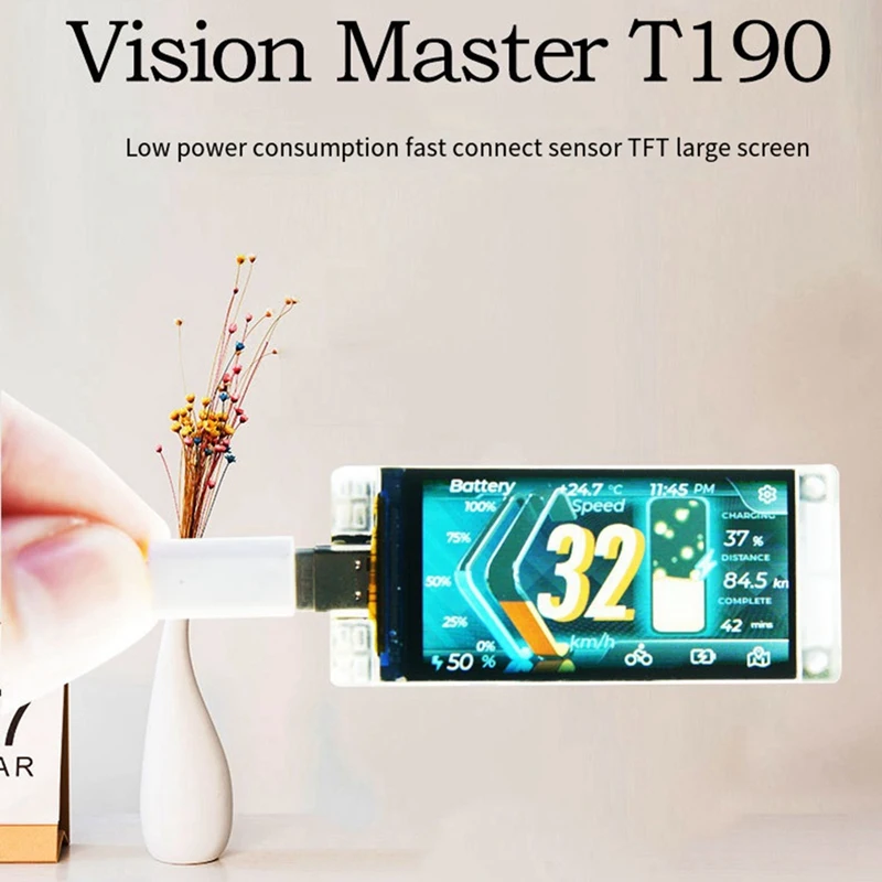 T36C Nieuwe 1.9Inch TFT Kleurenscherm ESP32-R8 Module SX1262 Chip Lorawan Protocol Bluetooth Wifi