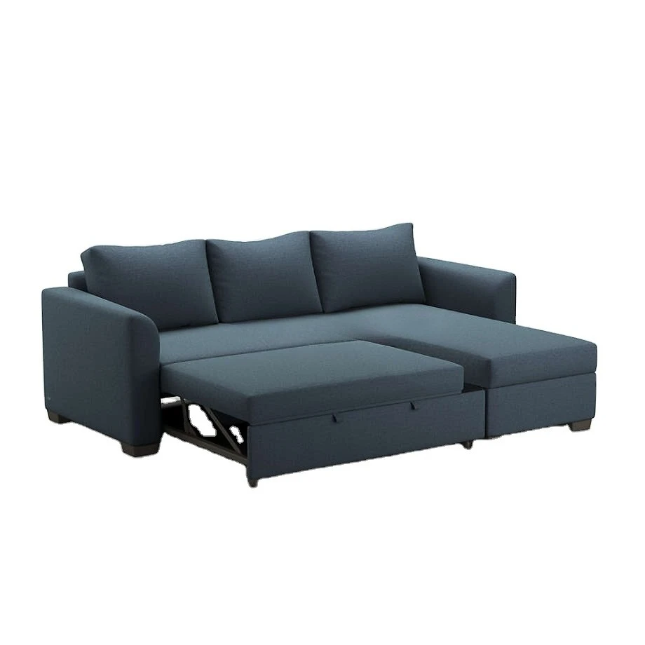 Living room sofa fabric set Living room furniture 2-piece set sleeper
