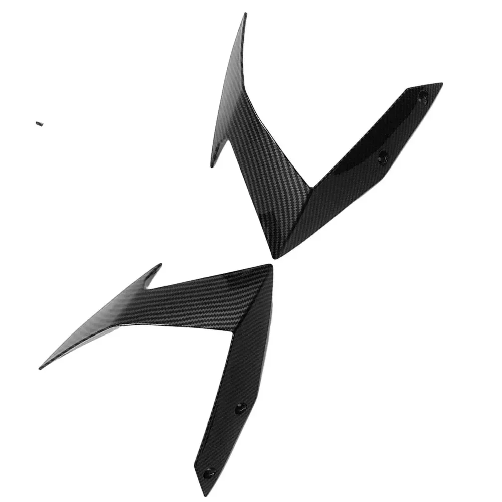 

FAIRING TRIM FRAME COVER 2 Pieces Carbon Fiber Black Replace Install For Aprilia R S 125 2006-2011 Good Effect