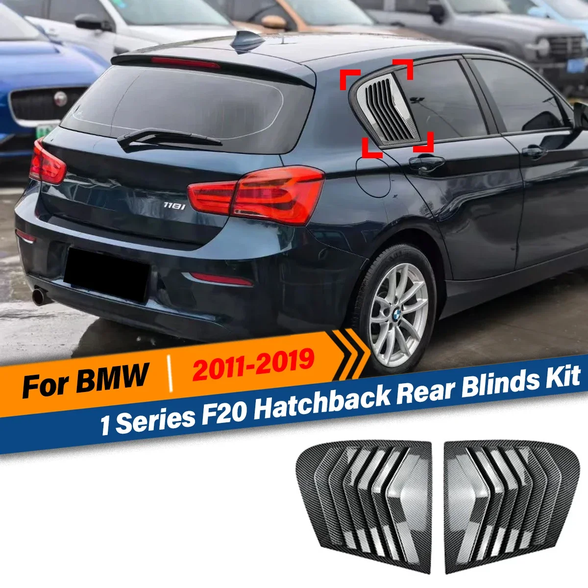 

Для BMW 1 серии F20 118i 120i хэтчбек 2011 2012 2013 2014 2015 2016 2017 2018 2019 задние жалюзи автомобильные наклейки на окно боковая крышка