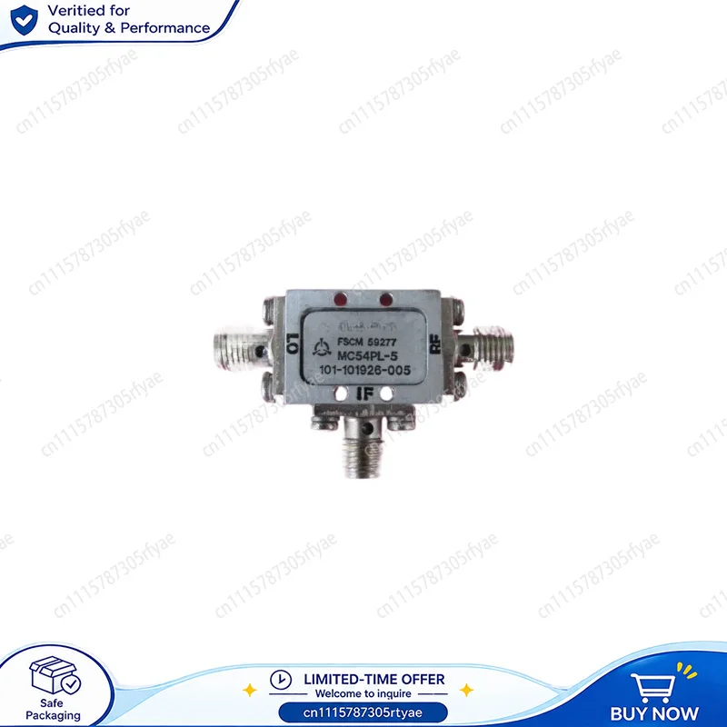 Used 3.5-12GHz RF Microwave Coaxial High Frequency Double Balanced Mixer for Wireless Communication Signal Processing Equipment