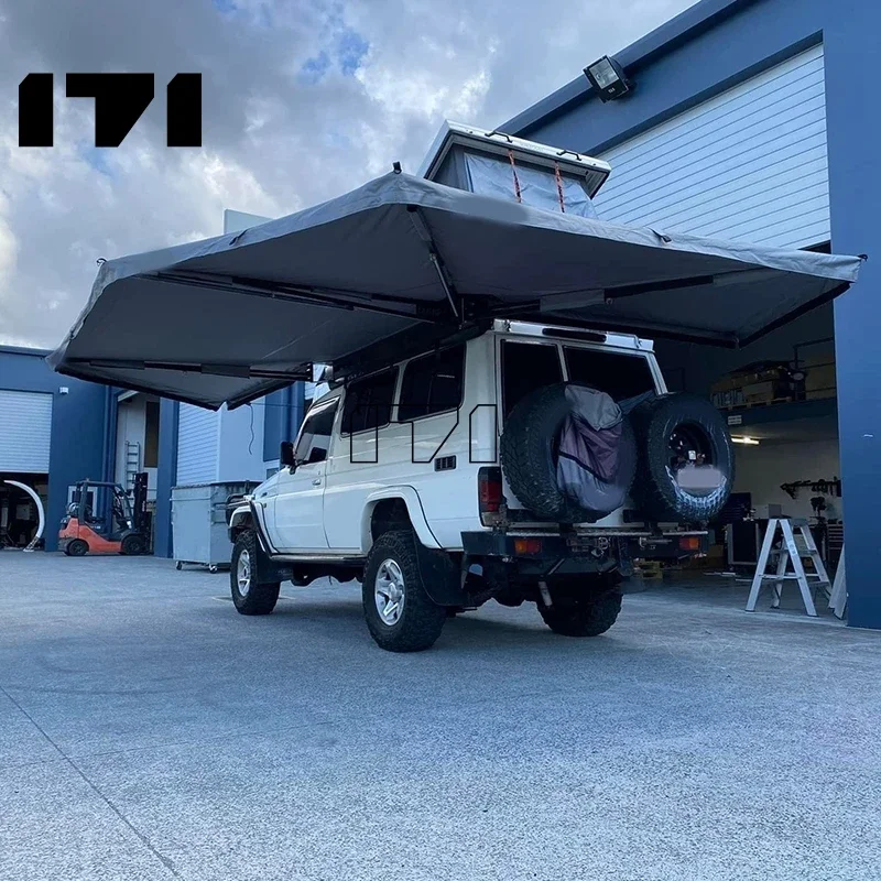 Camping Equipment Suv Side Roof Car 4Wd Car Small 270 Right Sid Awning Outdoor For Sun Shade Shelter Gold Coast Region