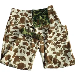American Soldier Uniform Training Suit Set Pacific Camo Set Soldier Jacket Pants Vintage Cotton WWII WW2 Pants