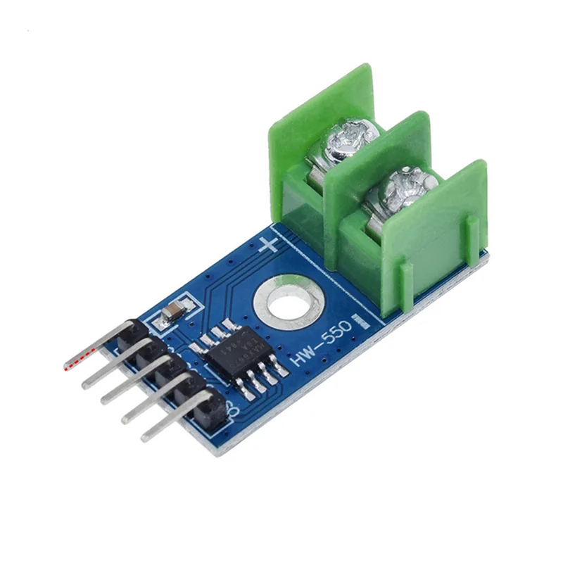 Modulo MAX6675 2X con sensore termocoppia tipo K Strumento di misurazione ad alta precisione Modulo misurabile ad alta temperatura-Y41A