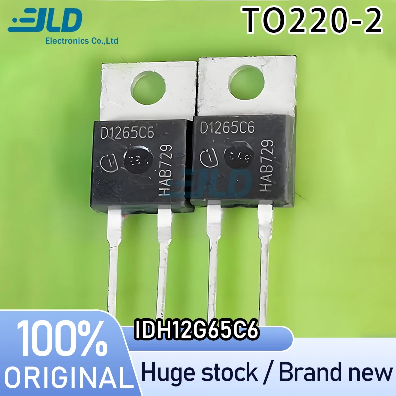 (10PCS/LOT) IDH12G65C6 100% New electronics TO220-2 Chipset Professional one-stop ordering  Adequate stock Elektronik