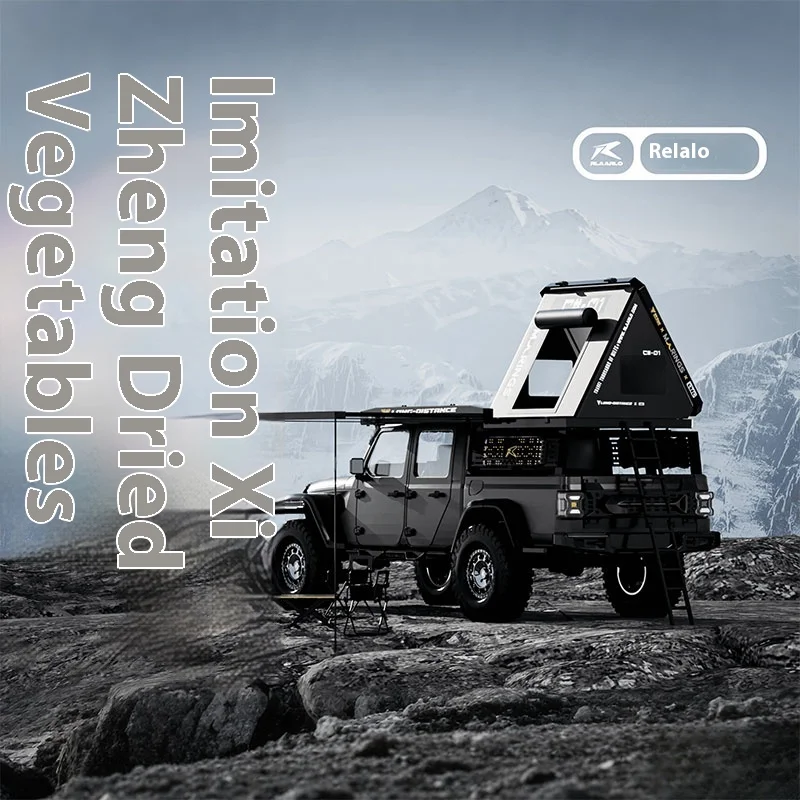 Leilaluo JK07Pro 1/7 RC voiture Simulation télécommande électrique tout-terrain véhicule d'escalade modèle serrure différentielle double vitesse cadeau