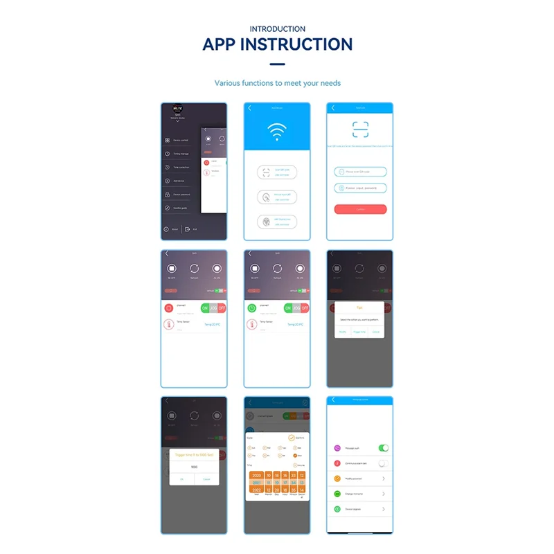 AA87 Smart 4G LTE Fernbedienung DL1-WLTE 30A Relais EIN/AUS Schalter Mit Sensor Zifferblatt SMS WEB APP Steuerung