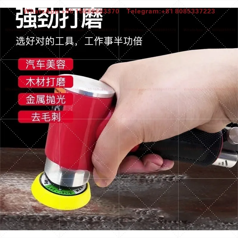 2 Inch Pneumatic Grinding Tool Straight & Eccentric Air Polisher Mini Mould Surface Processing Hand Tool