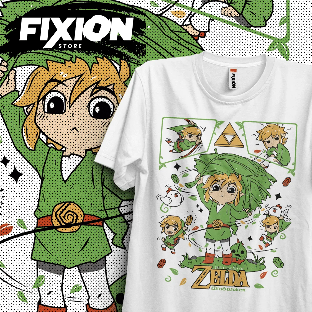 

T-shirt For AnimeZldWind Waker #MB [B] Manga Tee