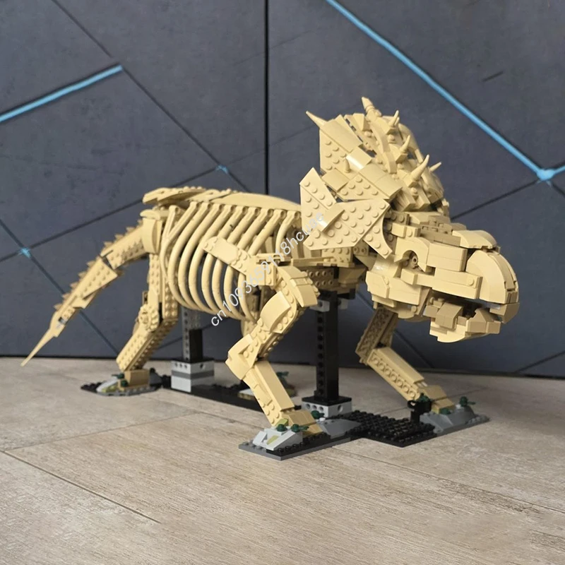 

1266 шт. MOC пачиринозавр динозавры строительные блоки для развития терпения и концентрации STEM развивающая рождественская игрушка в подарок