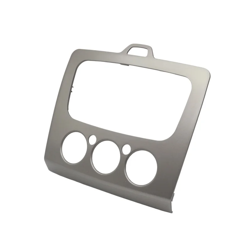 7 Inch 2DIN Dashboard Trim Panel For Ford Focus 2010 Integrated Version Stereo Mounting Bezel Silver