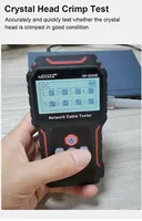 Classic high-quality   NOYAFA New Upgraded NF-8209S Hot selling Cable Tester Detecting PoE voltage port blinks Network LCD Acces