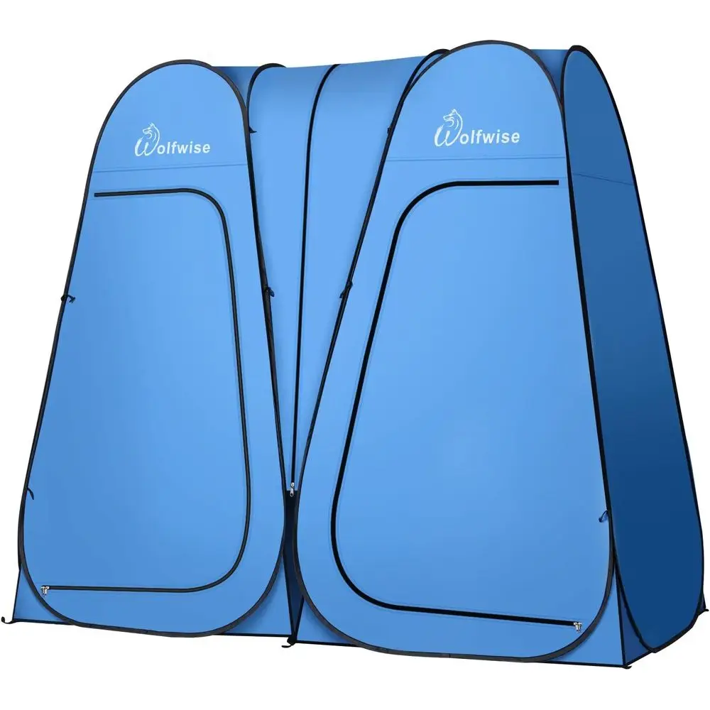 Portable Shower Privacy Tent for Outdoor Camping, Biking, and Beach Activities