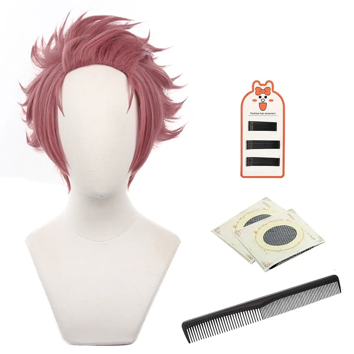 

Cosplay Blue Lock Manga Anime Cosplay Wig Sae Itoshi No.10 Football Player Rose Net Sythetic Fiber Adjustable Size Headwear