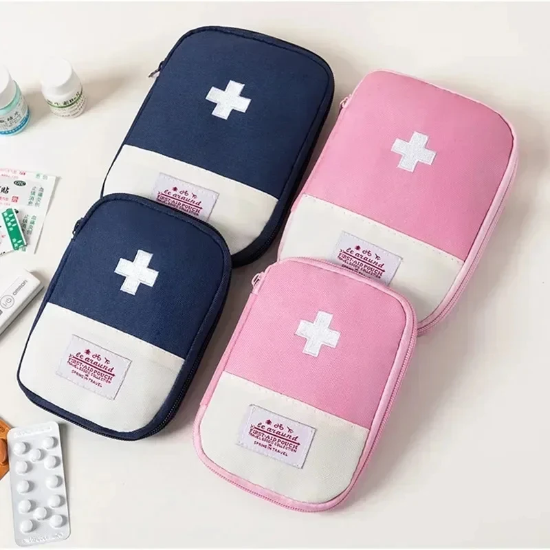 First Aid Kit Home Medicine Storage Bags Travel Medicine Bag Portable Outdoor Camping Emergency Survival Pill Case Medical Boxes