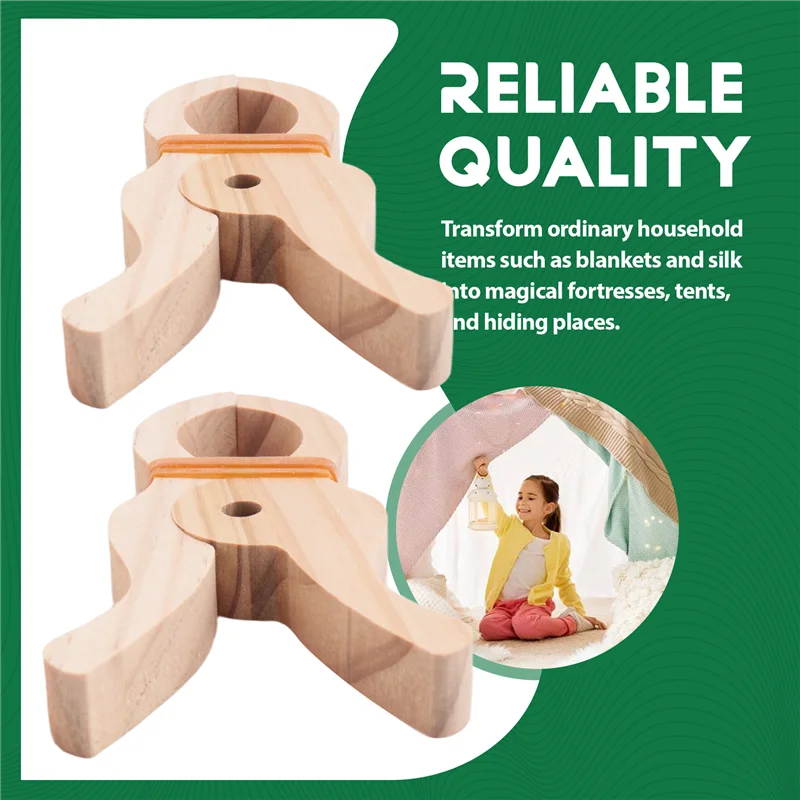

AB33-6 Pcs Wooden Play Clip Handmade Giant Clip Toys Wooden Clips For Curtains, Wardrobes, Balcony,Creative Wooden Clips