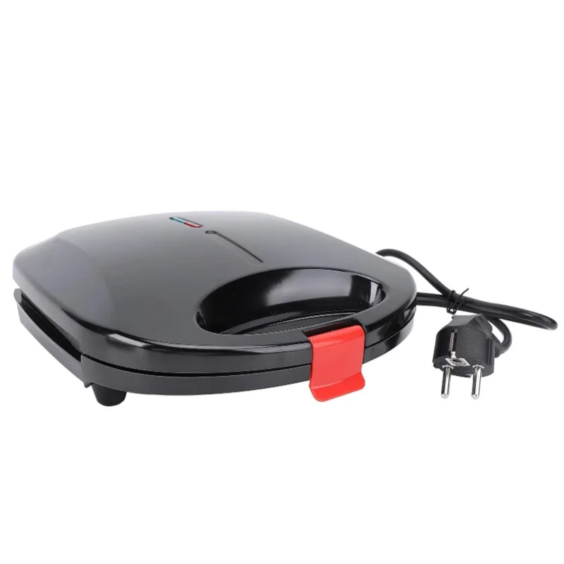 220V Sandwich Maker 750W Electric Panini Press Grill Intelligent Temperature Control Steak Breakfast Machin EU Plug