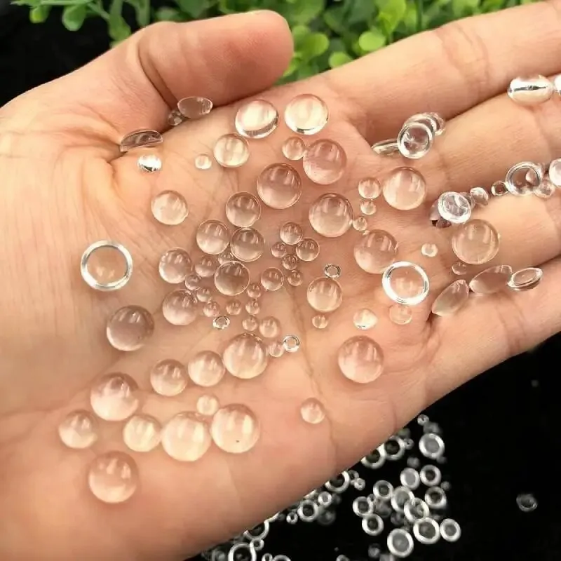 350pcs Transparent AB Simulation Dewdrop Waterdrop Droplets Acrylic Rhinestone DIY Cards Make Scrapbooking Nail Art Supplies