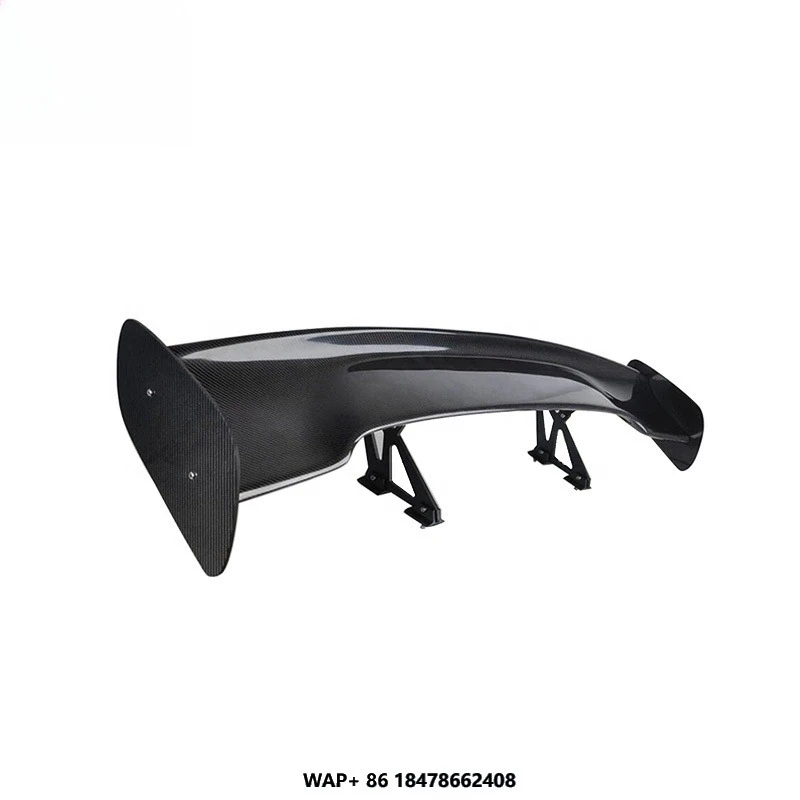 

Universal Carbon Fiber GT Style Spoiler Trunk Wings Big Rear GT Tail Wing for All Car Series Single Deck