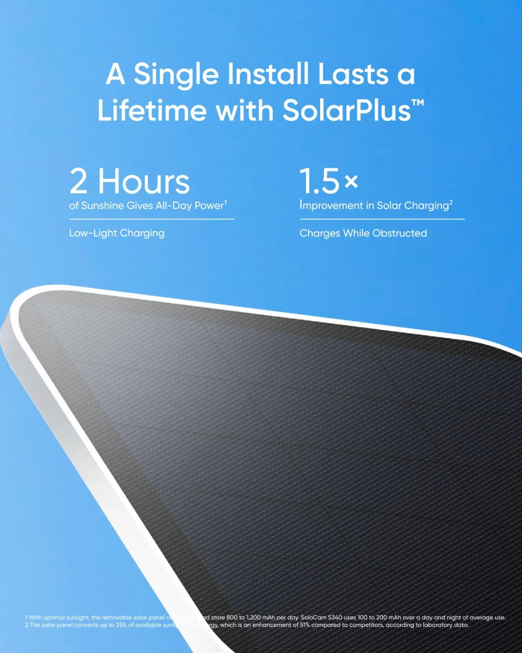 eufy SoloCam S340 Wireless Solar Security Camera 3