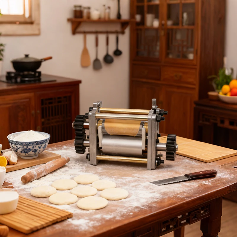 زلابية المجمع صانع آلة شكل دائري زلابية المزاج قالب المنزلية Wonton المجمع قالب متعدد الوظائف آلة لف الجلد