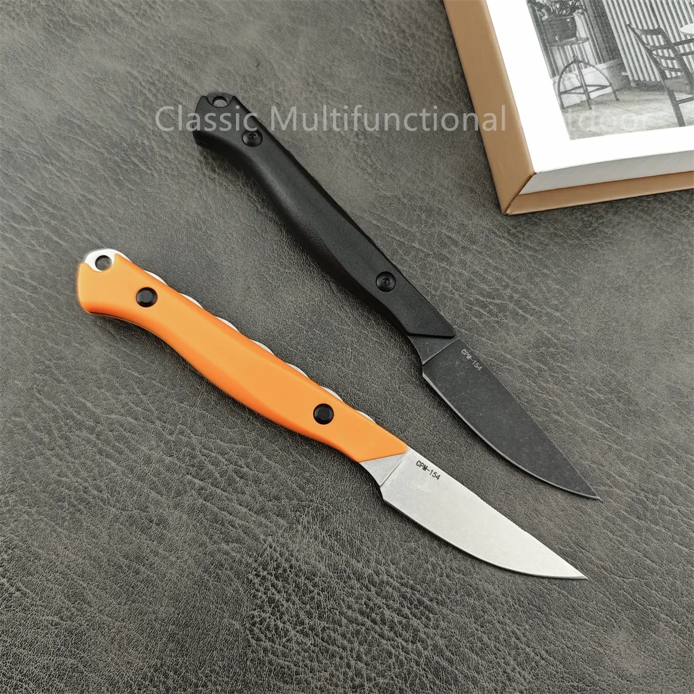 Top-selling BM 15700 Flyway Fixed Knife CPM-154 Steel Survival Knives with Boltaron Sheath Outdoor Camping Tactical EDC Tools