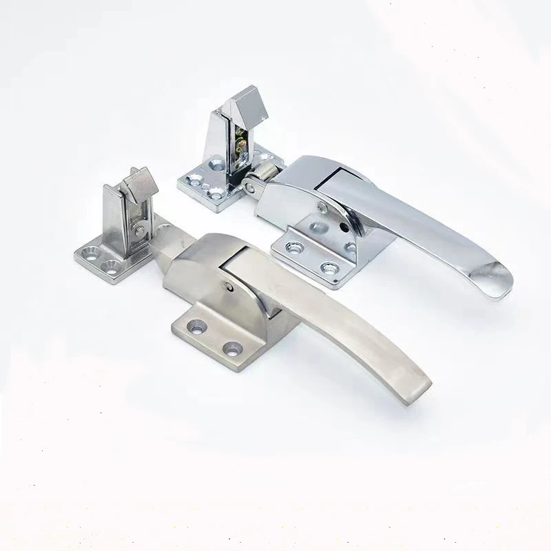 Zinc Alloy Freezer Oven Door Lock Adjustable Handle XL-1061/1050For Oven Freezer Cold Storage Electric Furnace Door Parts
