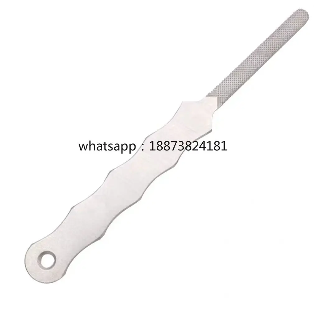 Professional File and Slide File - for Pet Animals, 8mm Blade Width, 3mm Thickness, 15cm Length fast shipping
