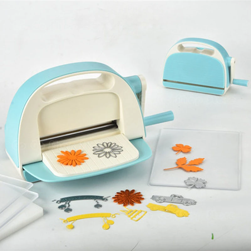 Mini Die Cutting Embossing Machine Scrapbooking Cutter Piece Die Cut Paper Cutter Die-Cut Machine Diy Handmade Crafts