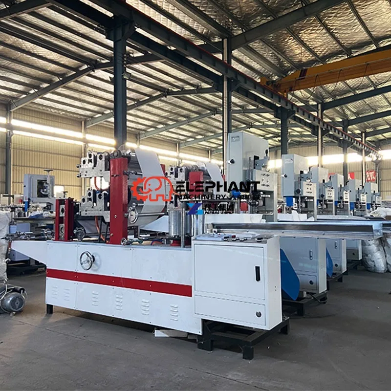 High Quality Napkin Interfolder Machine Restaurant Napkin Folding Equipment for Napkin Tissue Paper Making Production