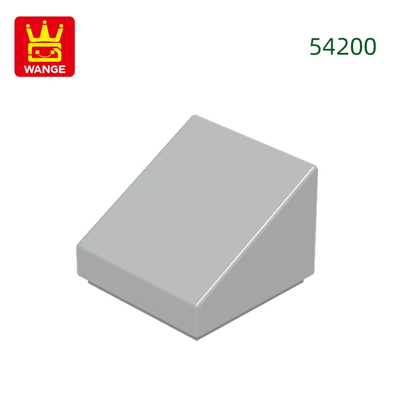 Wange 543 stks/partij 54200 1x1 Helling Bouwstenen Geneigd Panel Bricks DIY Compatibel met alle Merk Speelgoed voor Kinderen Geschenkdoos