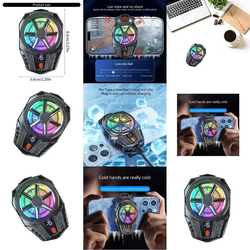 

U75B LED Light Semiconductor Heat Dissipation Cooling For Gamings Phone Heat Sink