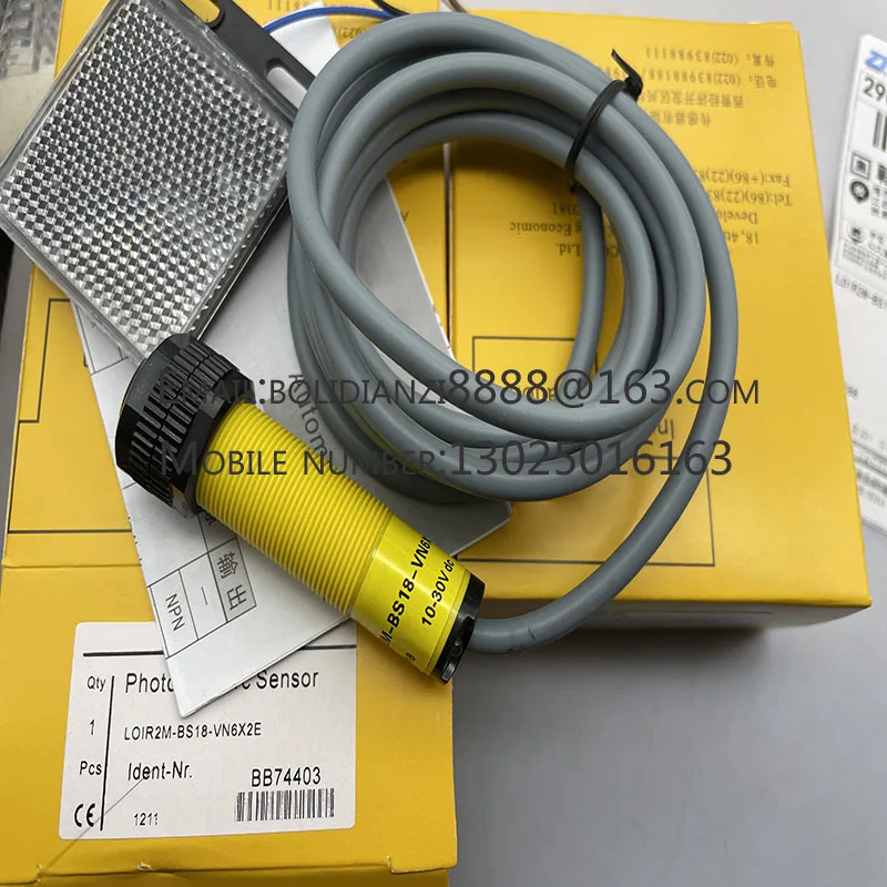 

New photoelectric switch sensor BS30-R-CP6X BS30-R-CN6X BS30-E6X In stock