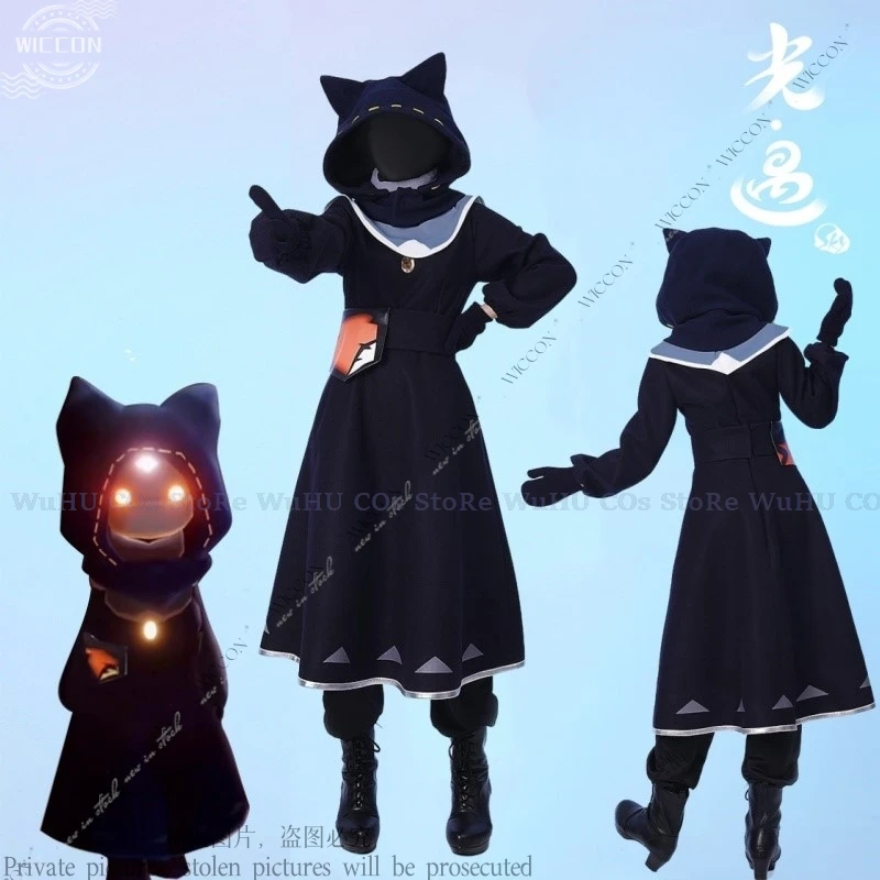 

Sky Cosplay Costume Children Of Cos Light Woman Man Role Play Stage Costume Comic-Con Character The Ancestor of The Cat Set