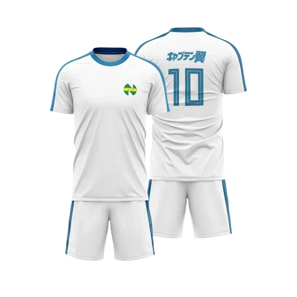 Captain Tsubasa Anime 3D Printed Men T-shirt Cosplay Sports Quick Drying Breathable Custom Football